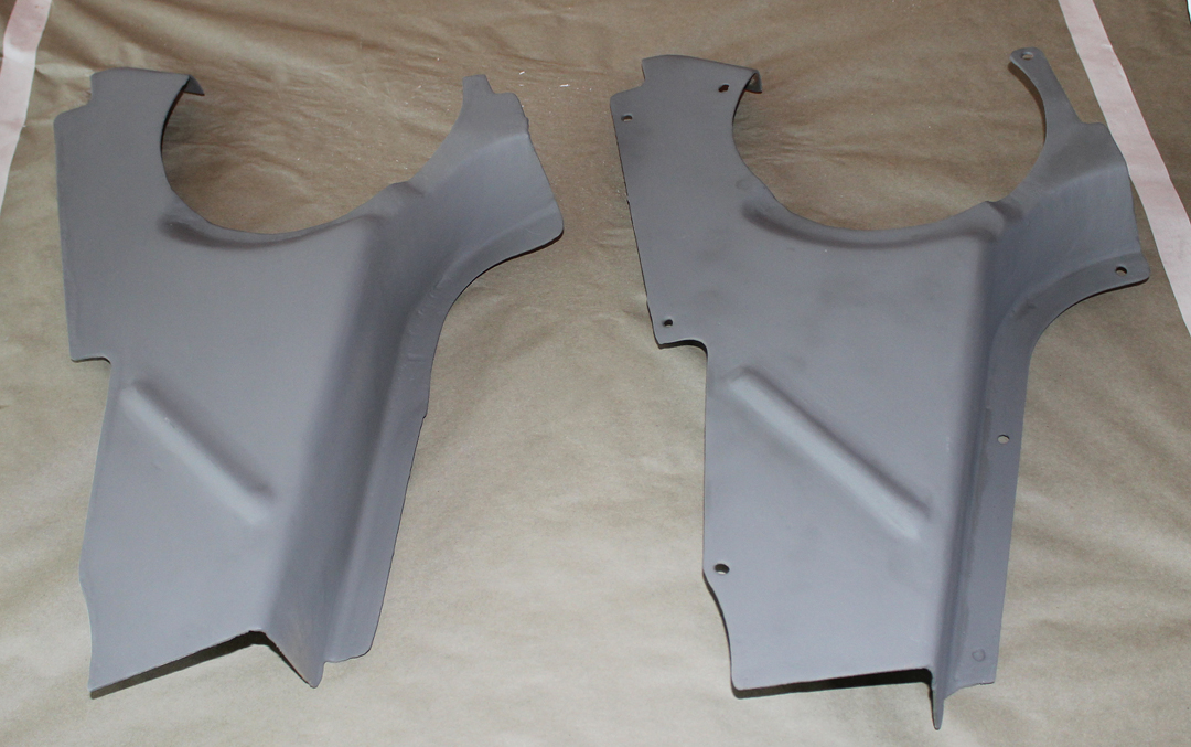 XP-82 Twin Mustang - January 2017 - Restoration Update 15 The throttle quadrant fairings have been repaired. (photo via Tom Reilly)