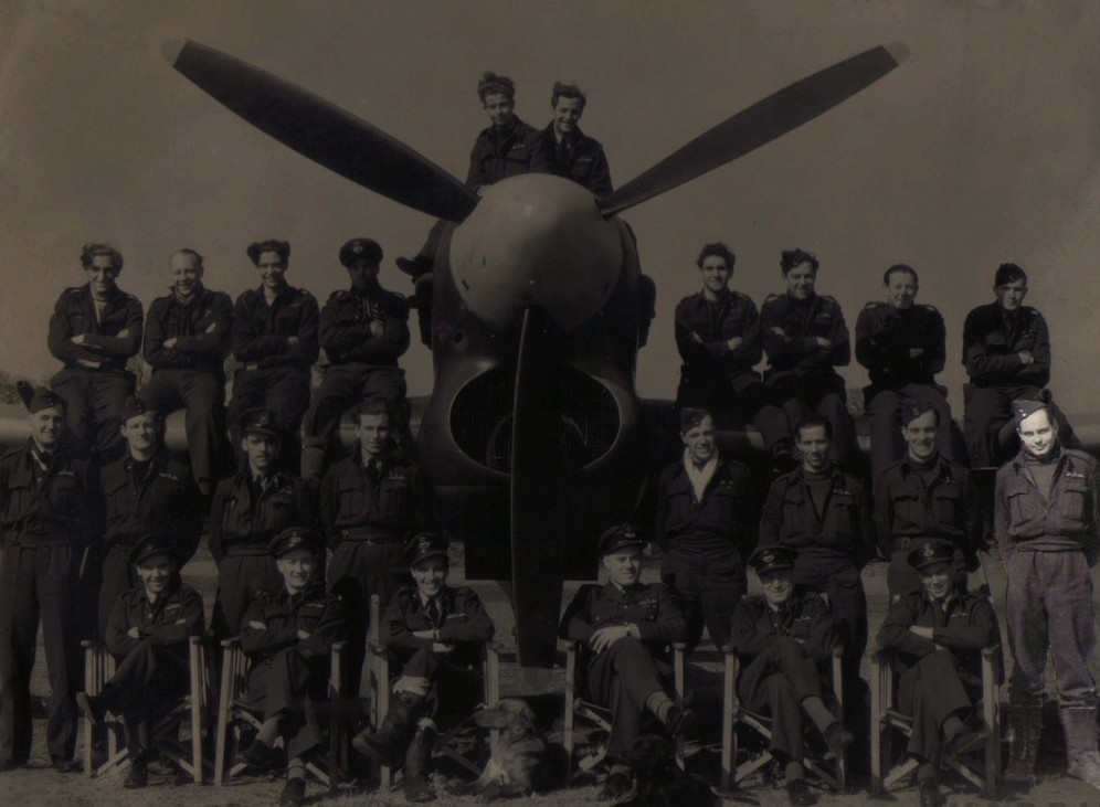 Getting Into Warbirds 10 R.G Worthingtonstanding far right 1