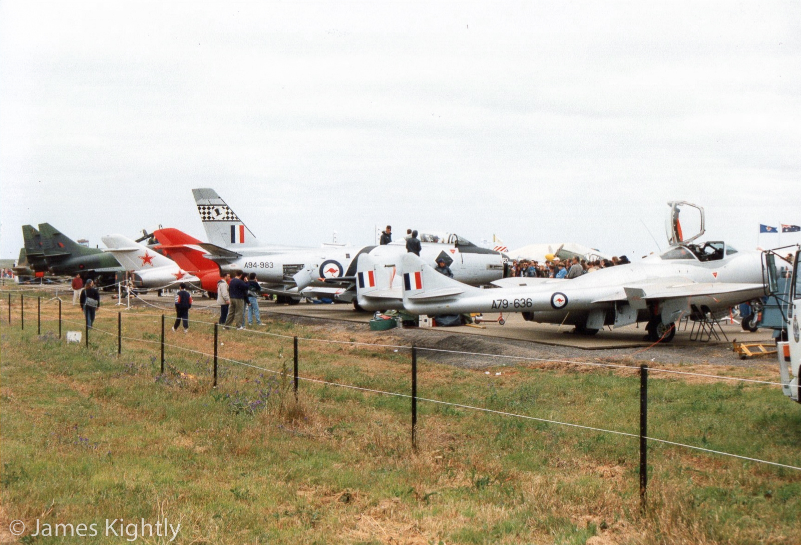 Historic Airshows: Avalon, Australia 1992 39 RAAFHeritage 43Avalon1992 JKightly159b 1