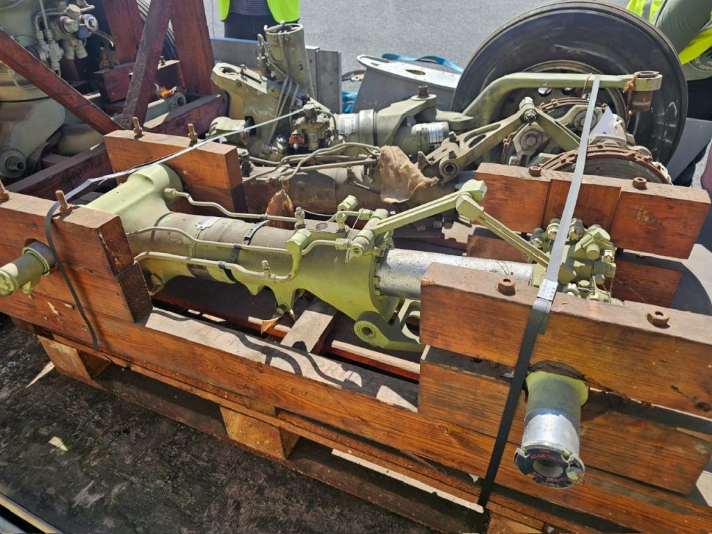 RAF Museum Donates Undercarriage to Wings Aviation Museum For Hawker Kestrel XS694 Restoration 12 RAF Museum Gifts Kestrel Undercarriage to Wings Aviation Museum for XS694 Restoration Project3