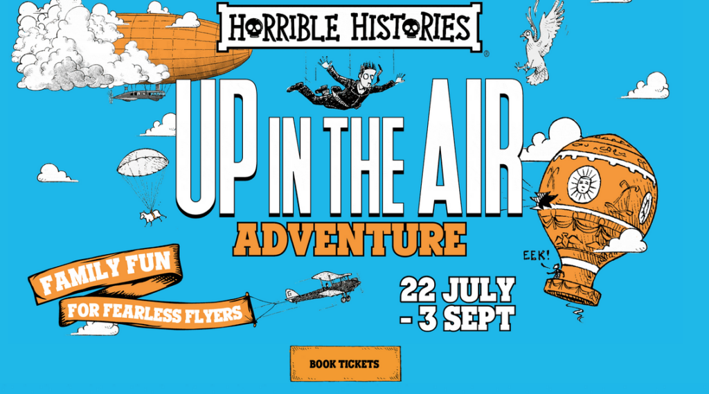 RAF Museum Presents Horrible Histories Up in The Air Adventure 10 RAF Museum Up in The air