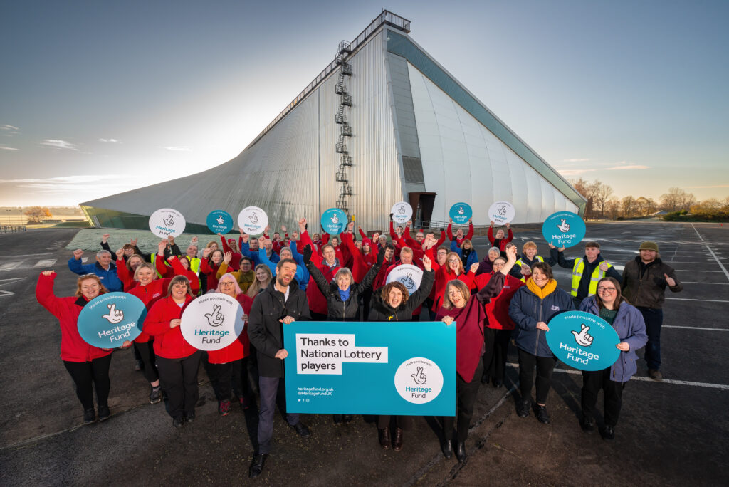 £13.7 Million in National Lottery Funding to Preserve RAF Museum and Royal Marines Heritage 14 RAF Museum team celebrate investment from The National Lottery Heritage Fund 2