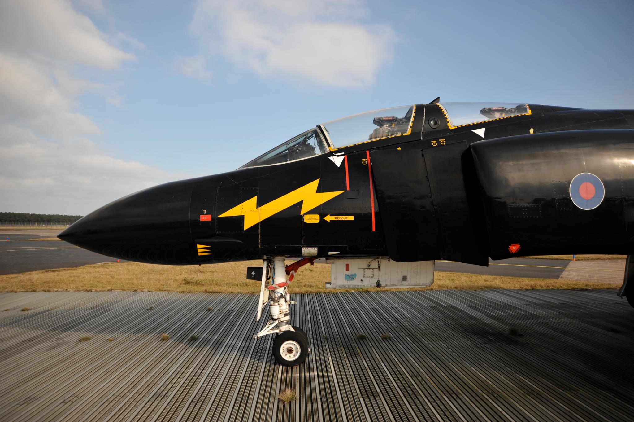 RAF Phantom "Black Mike' Moves to RAF Cosford 12 Image by Ian Black