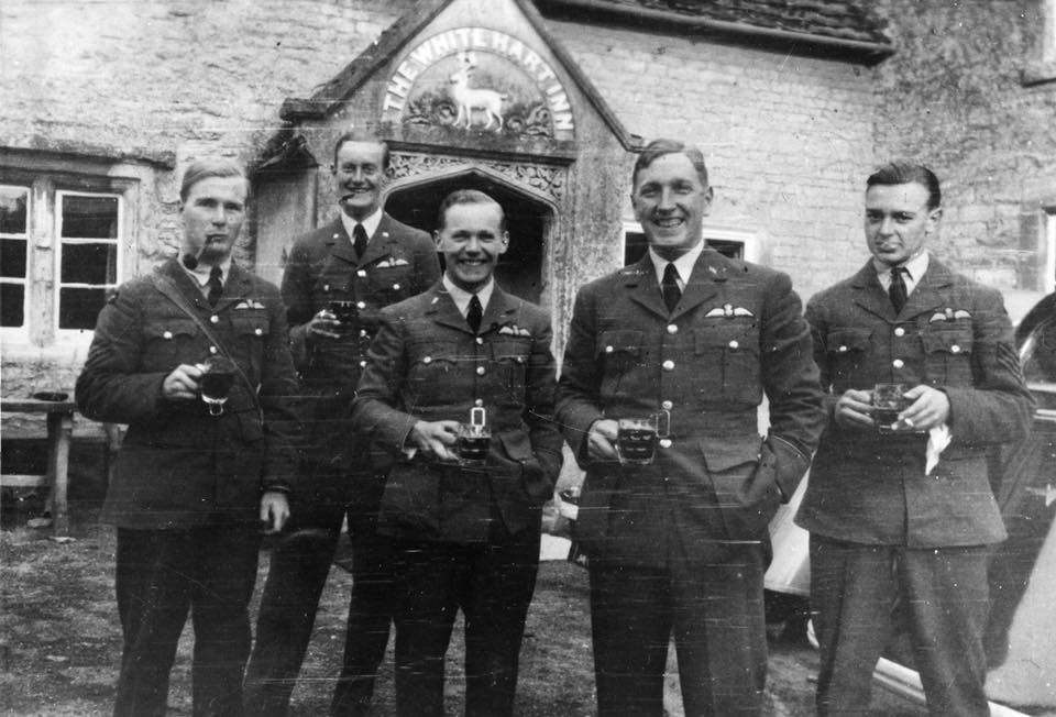 Hawker Hurricane Over Victoria 16 RAF Pilots in WWII 504 Squadron