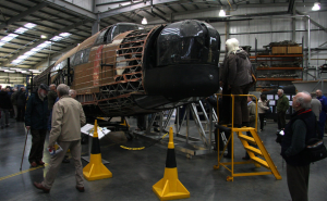 Behind-The-Scenes Access For Aviation Fans AT RAF Museum Cosford 10 In October 2011 thousands of visitors visited the RAF Museum Cosford to view the restoration work taking place on the Vickers Wellington.