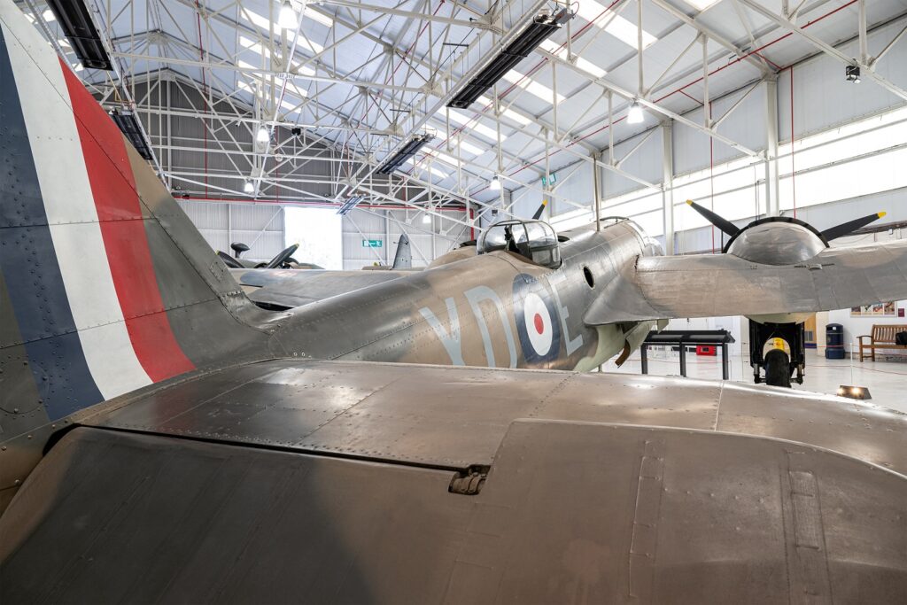 New Bomber Command Exhibition Opens at RAF Museum Midlands 20 RAFM Bomber Command Bristol Blenheim Mk IV