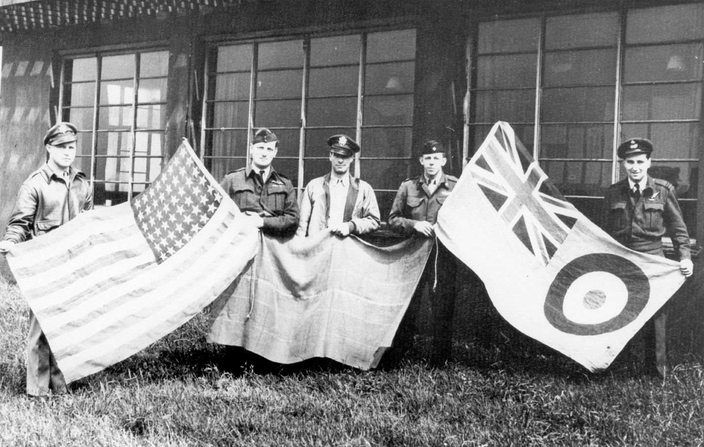 The First of Many - RAF Goxhill 13 RAF Goxhill Flags