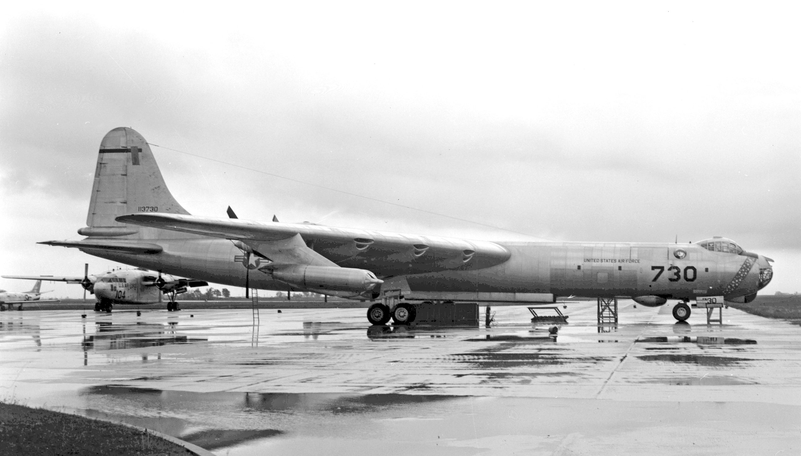 Peacemakers in Peace: The Final Surviving Examples of the Convair B-36 Peacemaker 14 RB 36H 30 CF 51 13730 Chanute 18May1957 Veronico Coll scaled