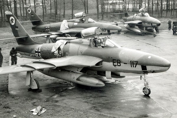 The Luftwaffe in 1961 by Howard "Scrappy" Johnson, Part 1 10 Three Luftwaffe's RF-84F of the AG 52 .(Image credit Luftwaffe)