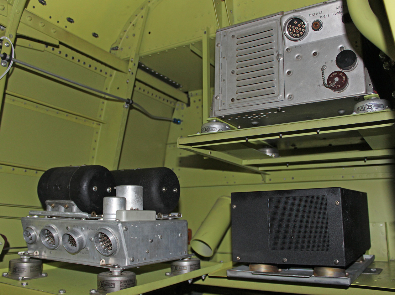 XP-82 Twin Mustang - July 2016 - Restoration Update 18 Radio bay in the right hand fuselage. (photo via Tom Reilly)