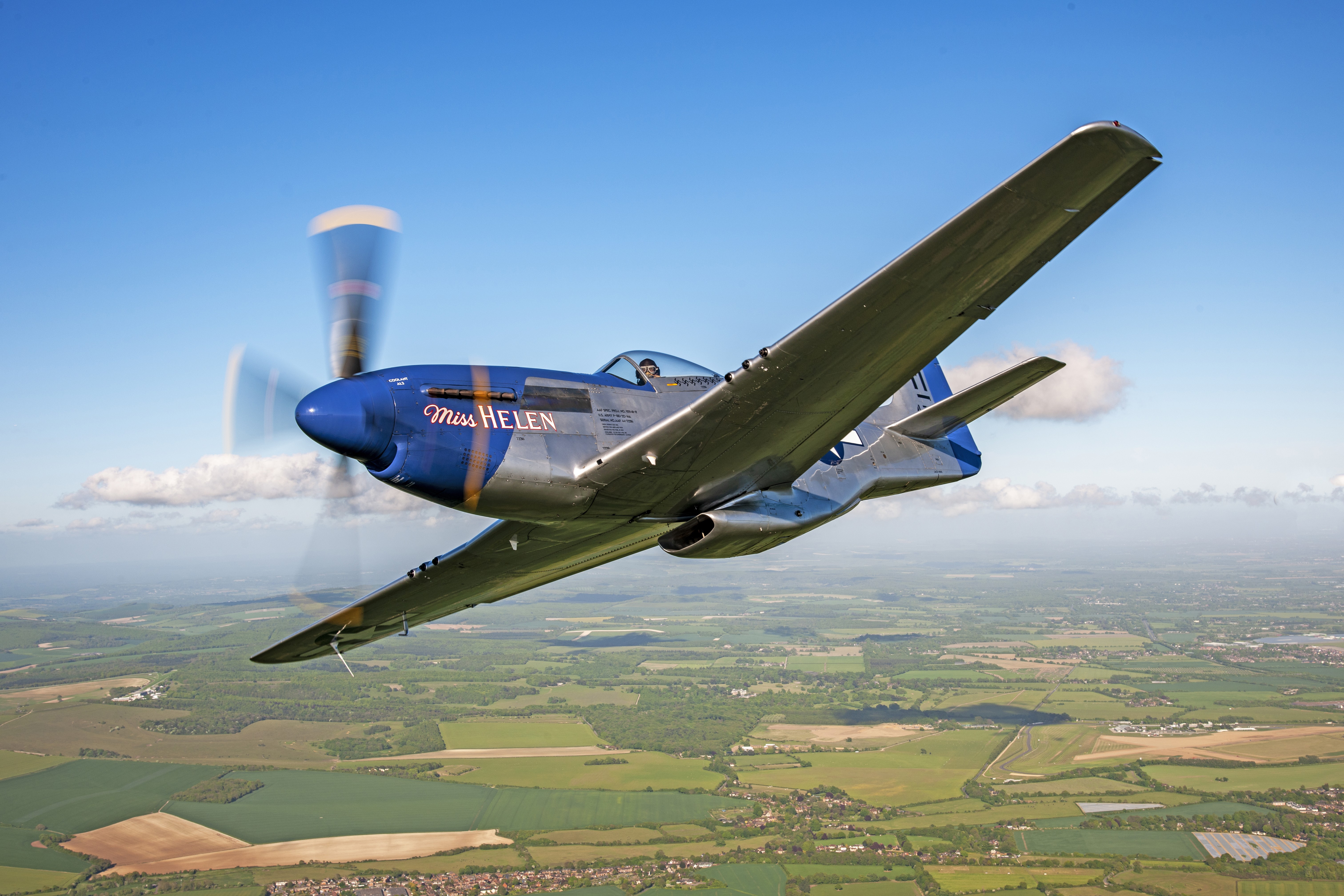 Then and Now: A Return to Bodney with 352nd FG Mustang 'Miss Helen' 16 RHP 2881 a 2