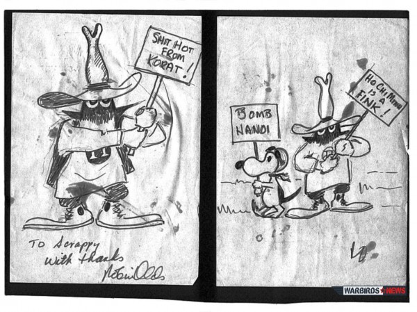Robin Olds, The Artist 10 ROBINS CARTOONS (2)