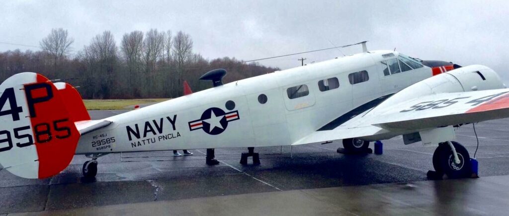 Randy's Warbird Profiles: Beechcraft RC-45J Navigator #585 10 RWW N585PB 01