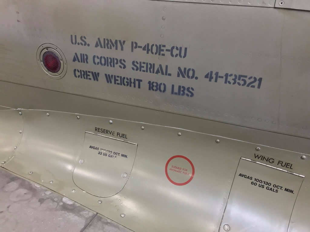 Randy's Warbird Profiles: Curtiss P-40 Kittyhawk N940AK 12 Randy Malmstrom P 40E N940AK 02