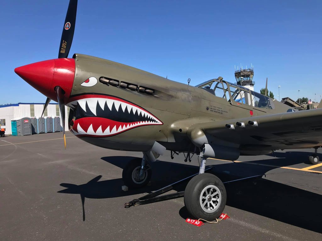 Randy's Warbird Profiles: Curtiss P-40 Kittyhawk N940AK 18 Randy Malmstrom P 40E N940AK 12