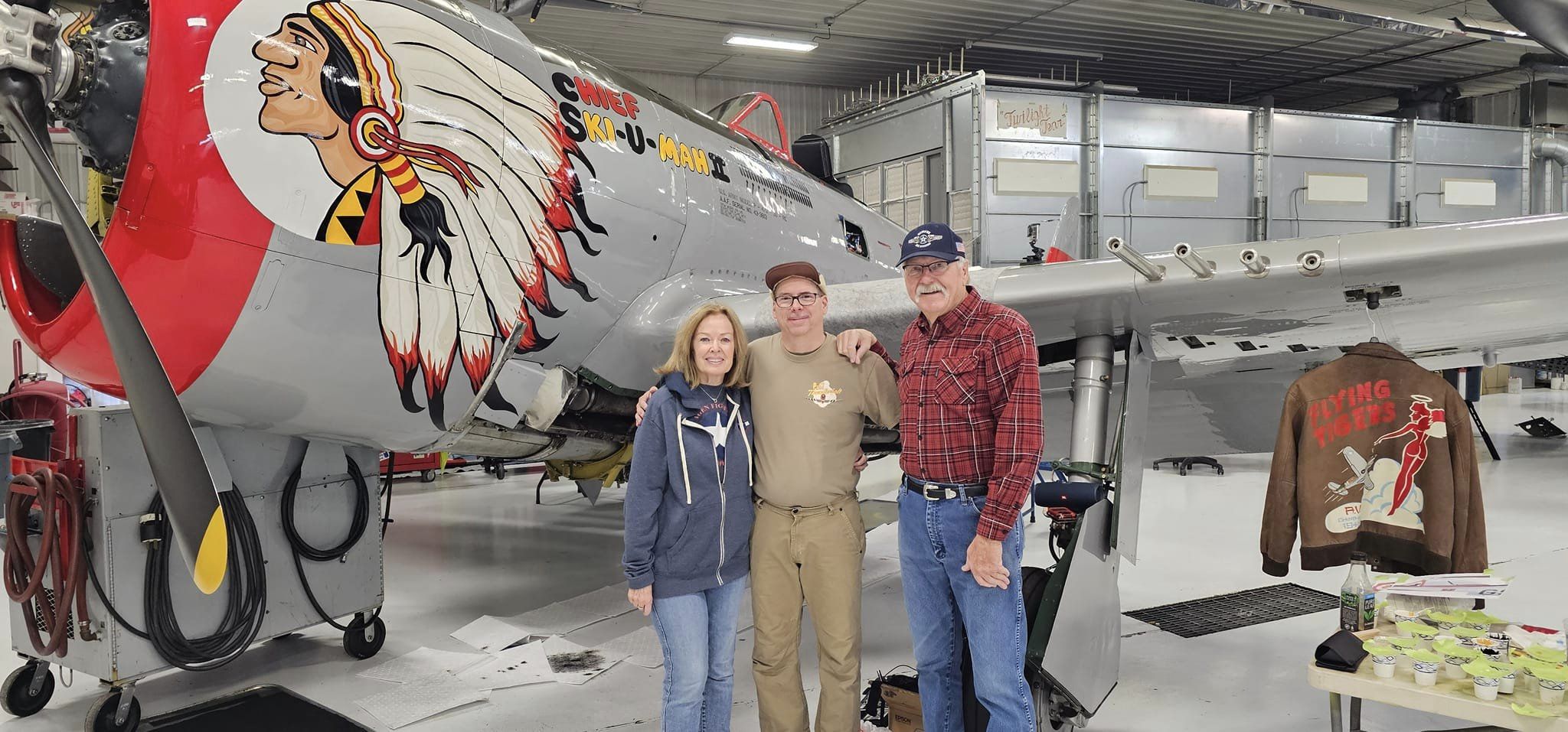 Recreating History For The Fagen Fighters P-47 Thunderbolt 21 Recreating History For The Fagen Fighters P 47 Thunderbolt Ron and Diane Fagen with Chad Hill