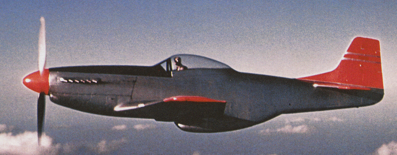 The Original CAF Warbird - Old Red Nose... 13 One of the first photos of Red Nose in the CAF colors ( circa 1957).