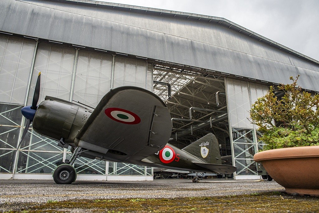 Restored Reggiane Re.2002 on Display at Italian Air Force Museum 10 Reggiane Re.2002 Ariete 2