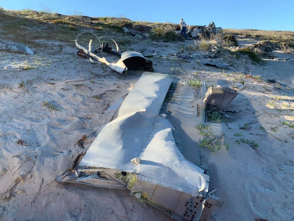 D-Day Squadron Update - Day 5 - May 23, 2019 14 Remains of a T 33 which crashed in Greenland during the 1950s
