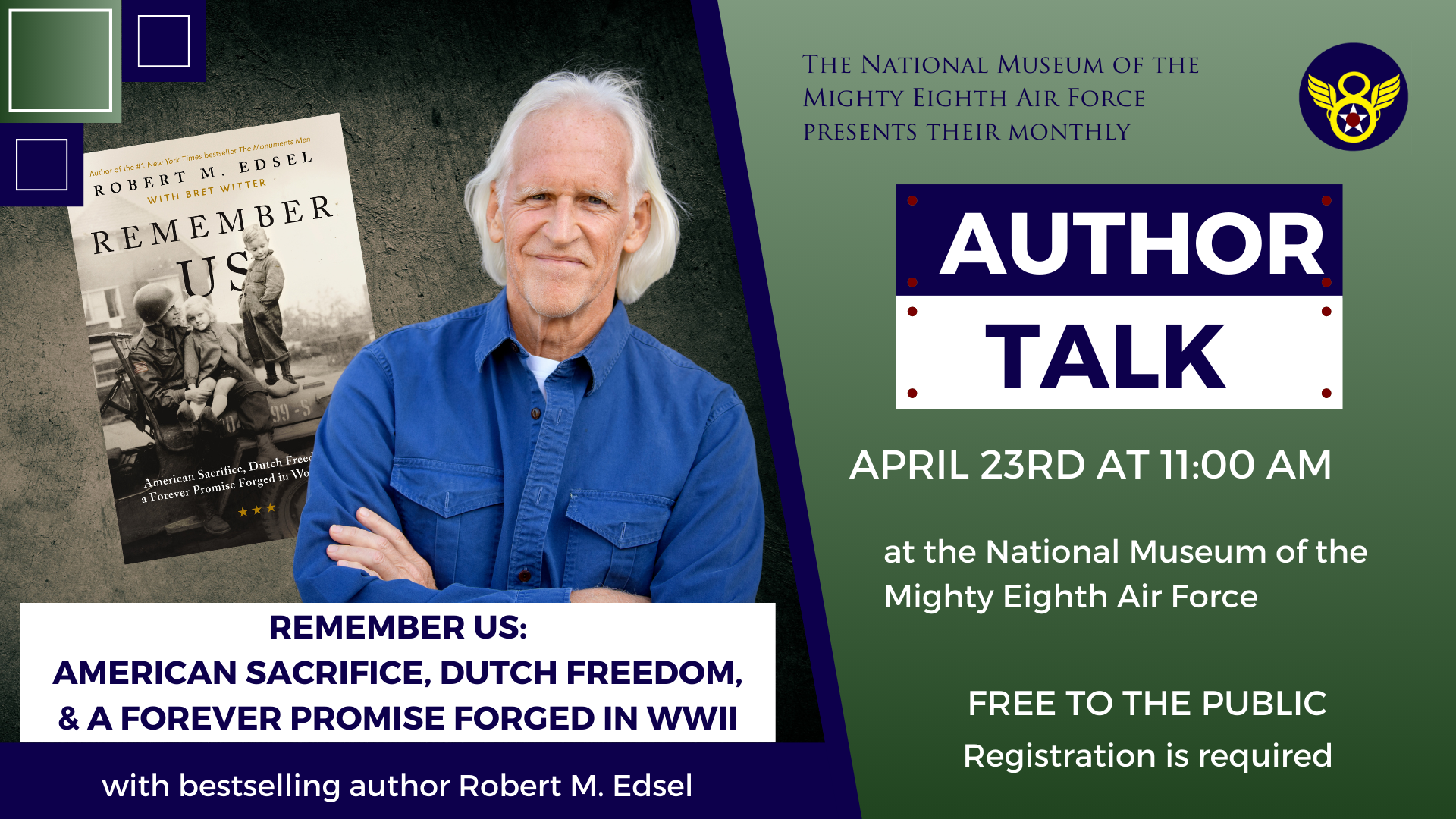 Author Talk & Book Launch "Remember Us: American Sacrifice, Dutch Freedom, and a Forever Promise Forged in World War II" 10 Remember Us Raydiant