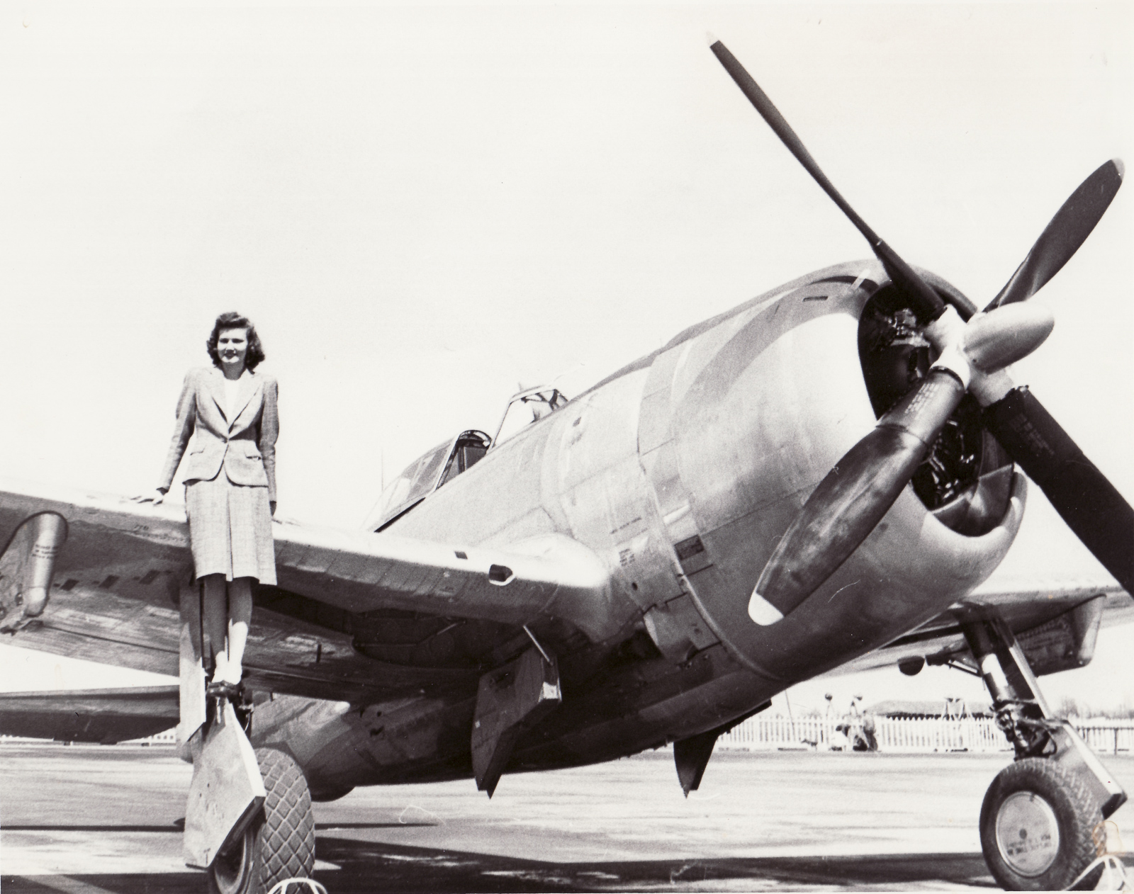 Dakota Territory Air Museum’s P-47 Update – January, 2021 53 Republic Aviation Mary Ruth Fietz 1944 June Matthews 0006
