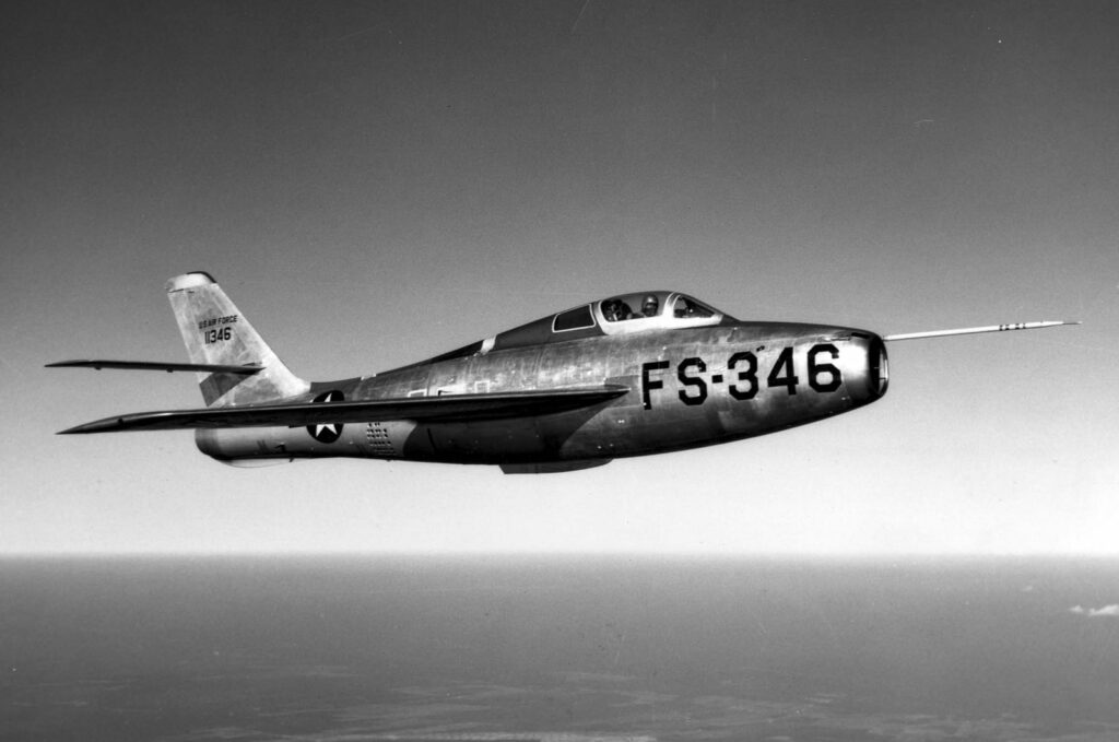 XF-84H Thunderscreech, The Loudest Aircraft Ever 13 Republic F 84F USAF 51 1346 USAF photo e1721588885638