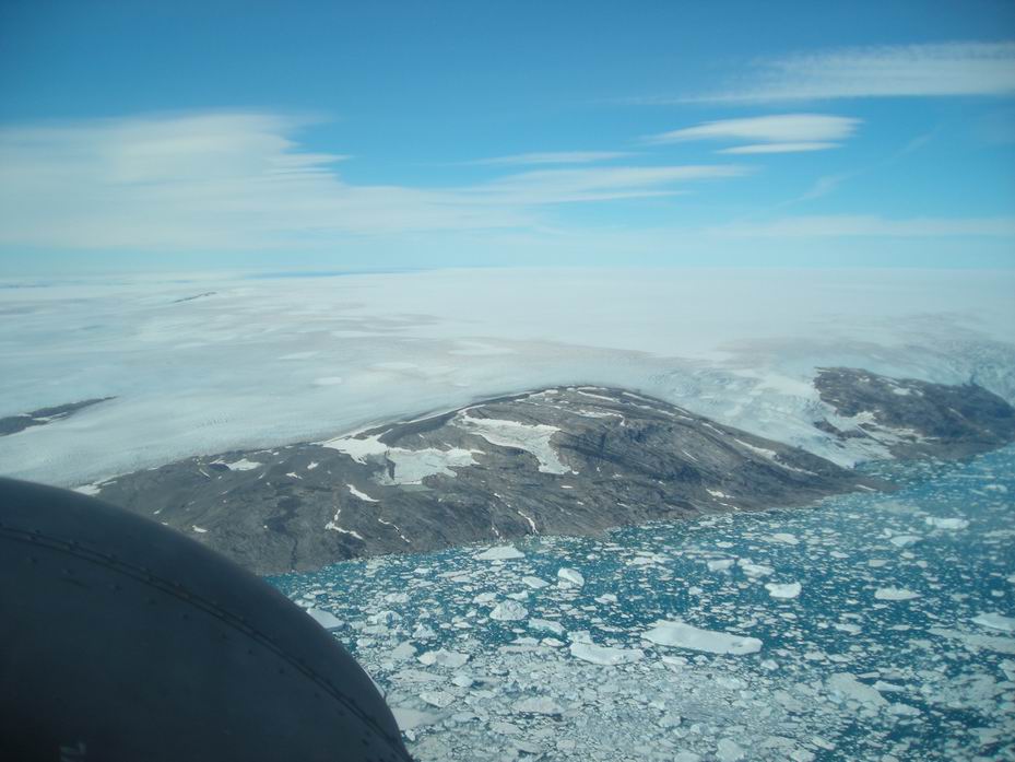 Arctic P-38 Lightning Recovery Set for this Summer! 14 Greenland from the air. (photo via Ken McBride)