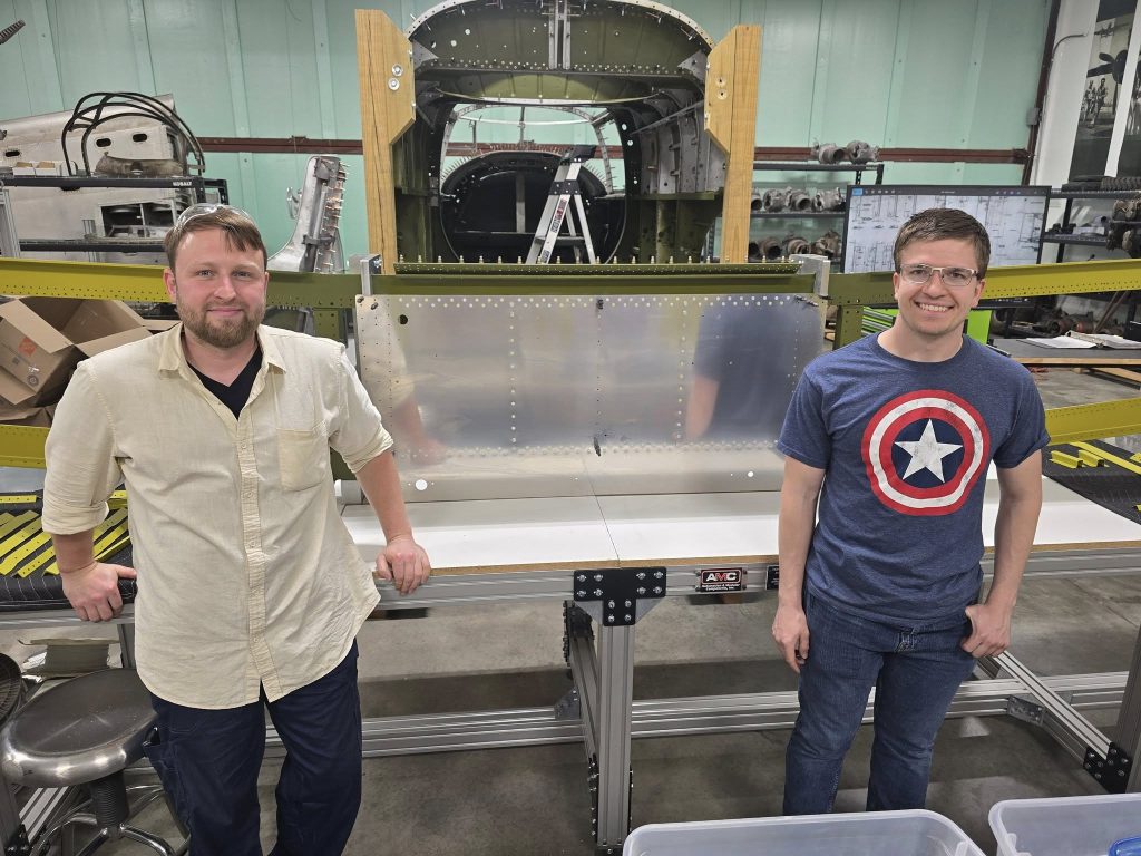 Restoring “Sandbar Mitchell”: A Youth-Driven Revival of a WWII B-25 Bomber - Spring 2025 Update 15 Restoring Sandbar Mitchell A Youth Driven Revival of a WWII B 25 Bomb Center Section wing spar