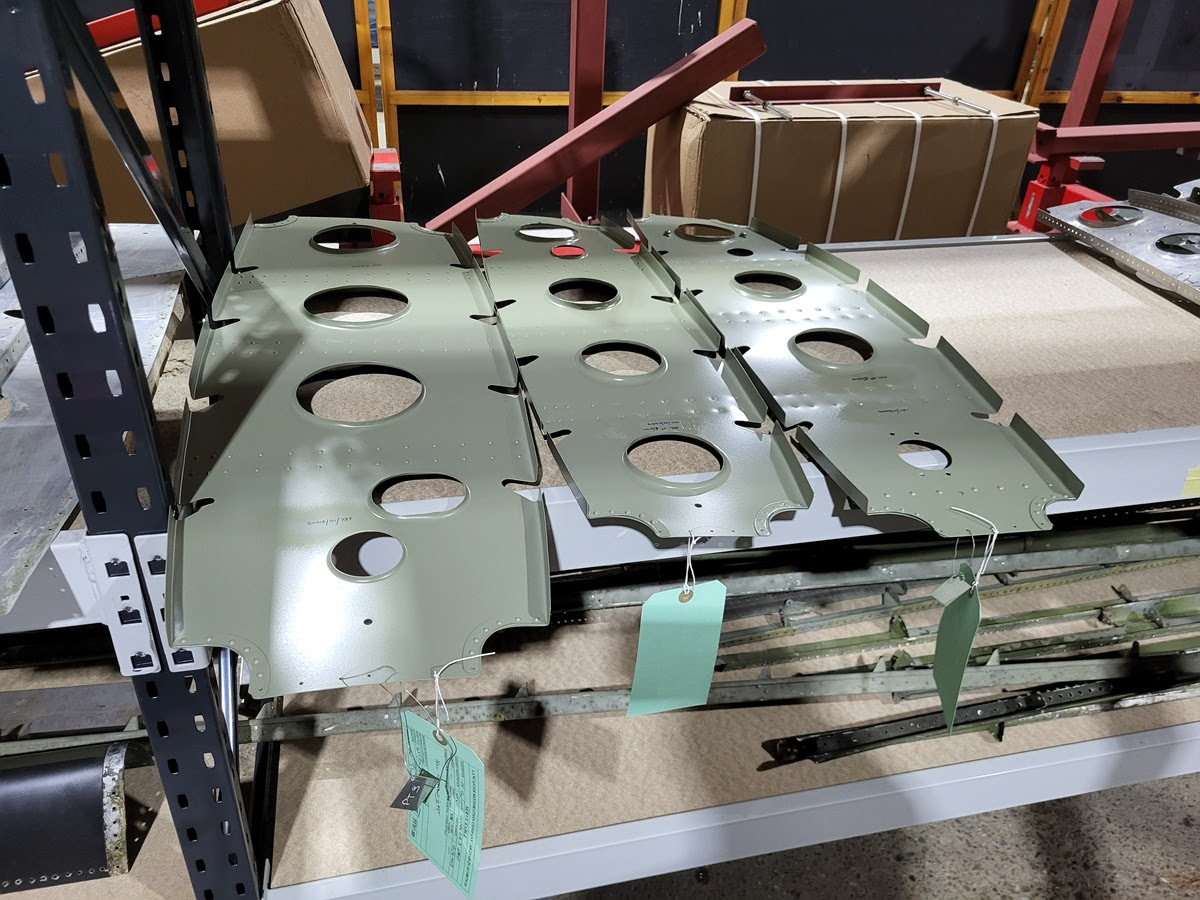 Avro Lancaster B.VII NX611 ‘Just Jane’ – Restoration Update 250 16 Ribs for the tailplanes of NX611