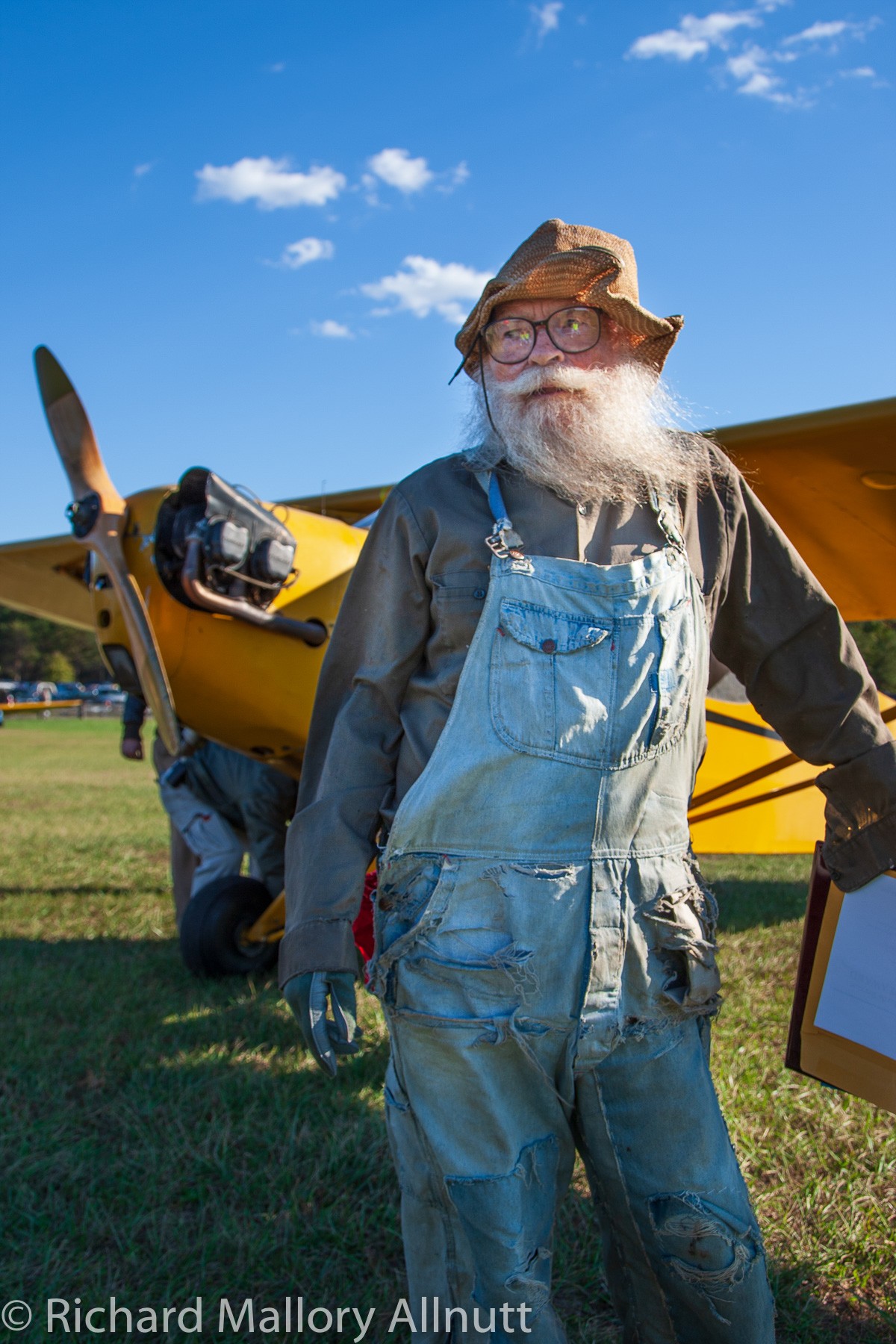 Farewell to the Flying Farmer, the Legendary Charlie Kulp 10 Richard Mallory Allnutt VT Portrait 04