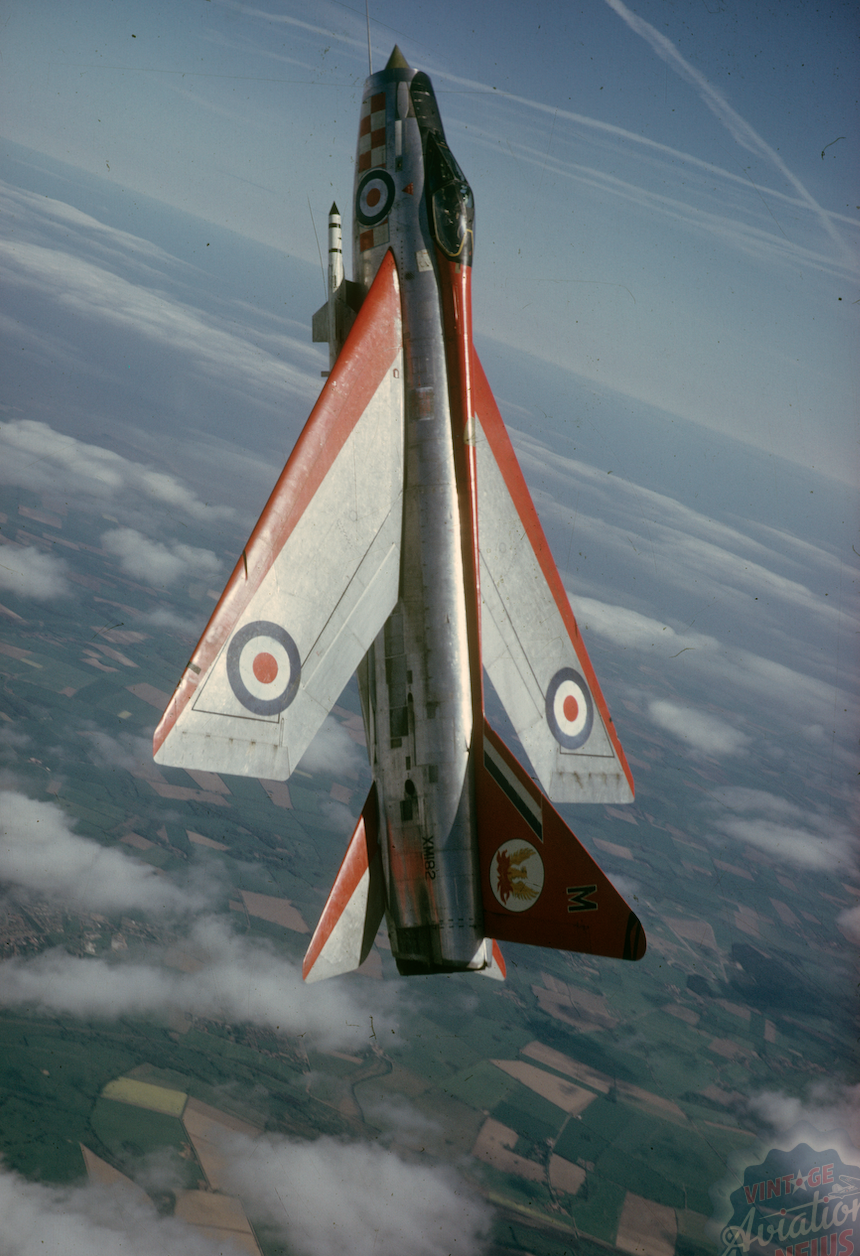 RAF Museum Acquires Significant Aviation Photography Archives 11 Richard Wilson English Electric Lighning 56 Sqn