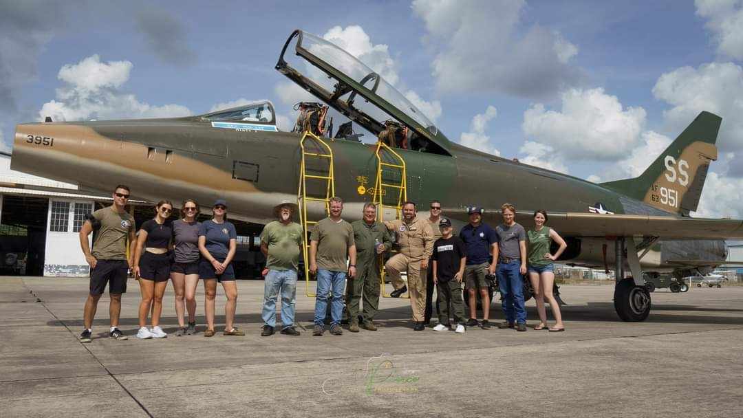 Collings Foundation's F-100 Super Sabre Flies Again! 16 Rick Sharp F 100 Super Sabre 4