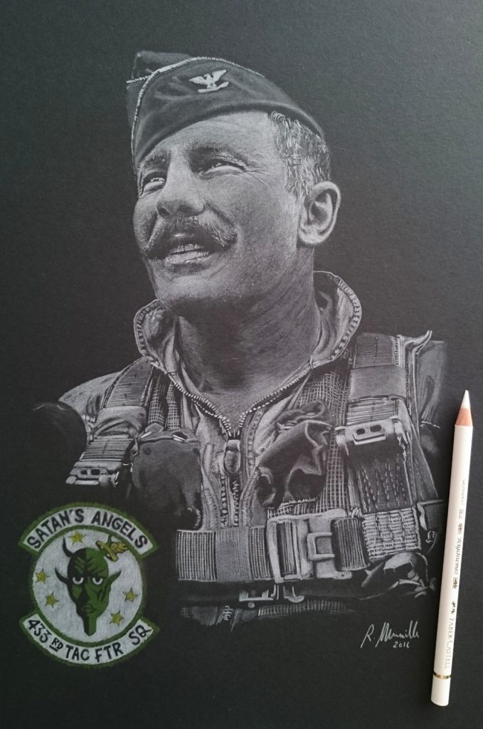 Pencils of Magic - The Aviation Art of Reinaldo Munilla 12 Robin Olds 1