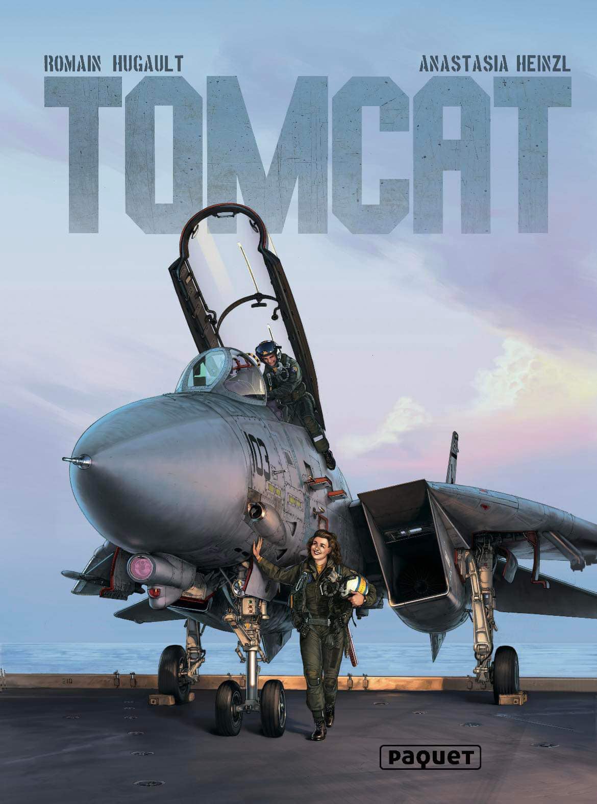 From Childhood Passion to Master Illustrator: The Story of Romain Hugault 27 Romain Hugault F 14 Tomcat Comic Book