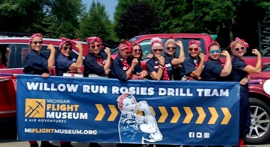 Michigan Flight Museum Honors Memorial Day with Flyovers and ‘Tribute Rosies’ Appearances 13 Rosie the riveter Michigan flight museum