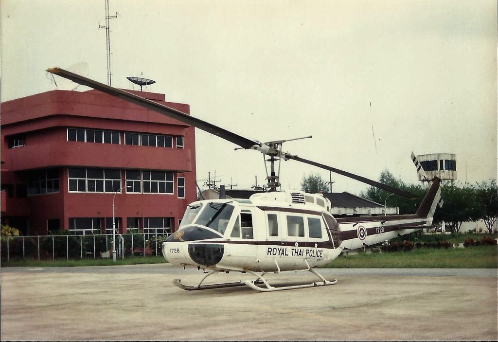 Historic Airframes at the Royal Thai Police Aviation Division 11 Royal Thai Police BELL205 1728 Hat Yai Intl Arpt