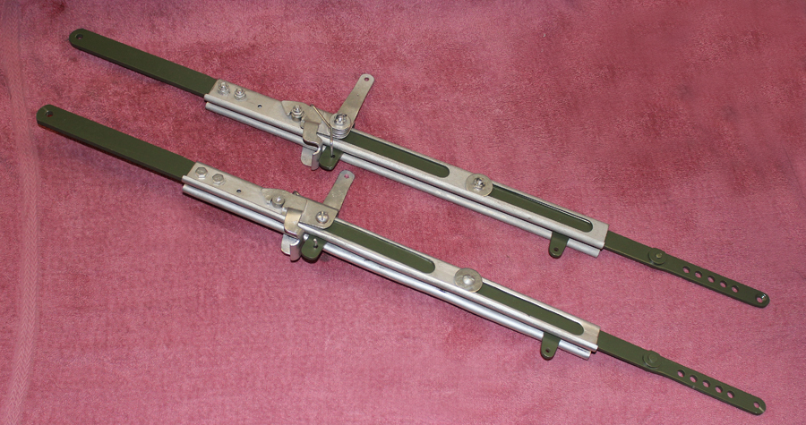 XP-82 Twin Mustang - Feb.-April, 2015 - Restoration Update 21 Rudder pedal adjustment rods. (photo via Tom Reilly)