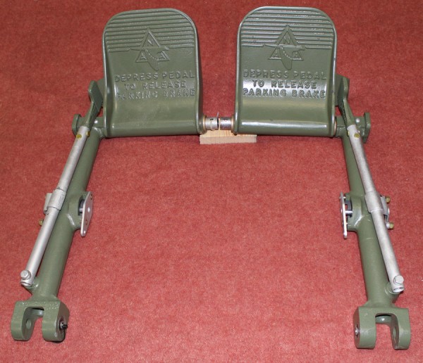 XP-82 Twin Mustang Restoration - February 2014 Update 20 A freshly restored set of rudder pedals. (photo via Tom Reilly)