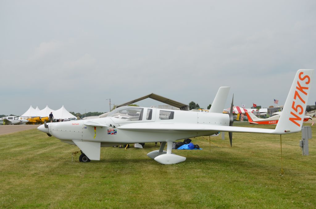 Today in Aviation History: First Flight of the Rutan Defiant 12 Rutan Model 40 Defiant 1 1
