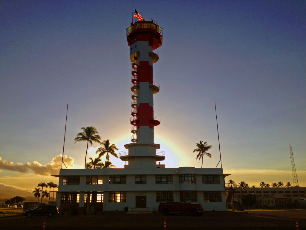 Pearl Harbor Aviation Museum Opens Iconic Ford Island Control Tower 19 S6 DawnTowerBig copy