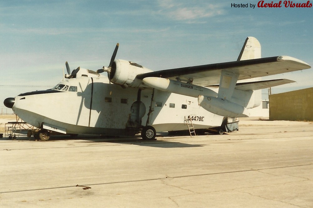 Surprise Visitor: Grumman Albatross Lands at Bresso Airfield, Italy 13 SA 16 N4478E