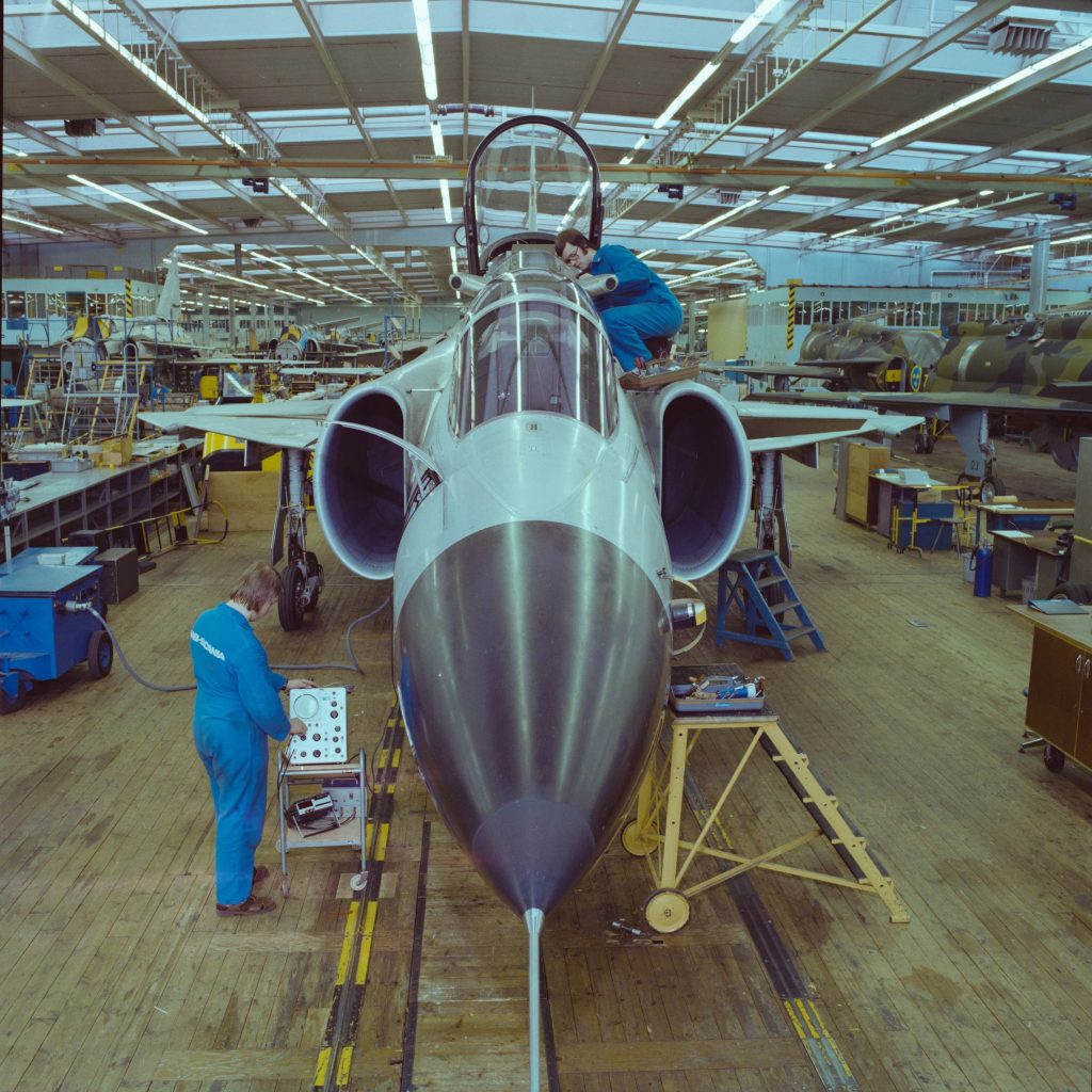 Today In Aviation History: First Flight of the Saab 37 Viggen 12 SAAB Flygverkstaderna Linkoping Nordiska museet NMAx.0002316 scaled e1738961230536