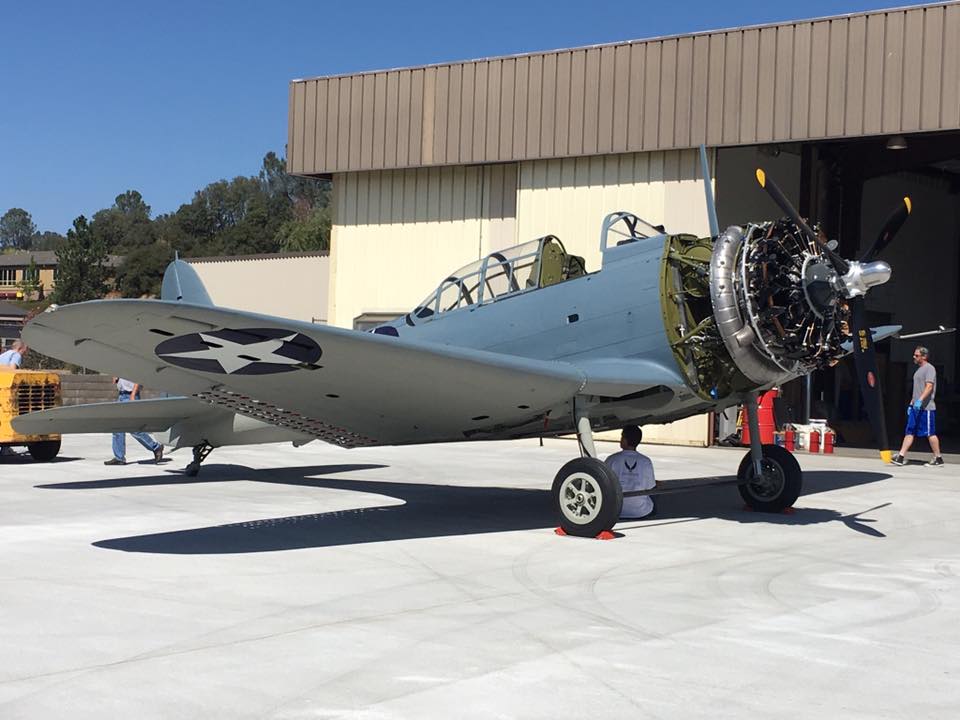 A Chat with Vultures Row Aviation Owner Chuck Wahl 14 SBD Dauntless BuNo 01743 circa 2017