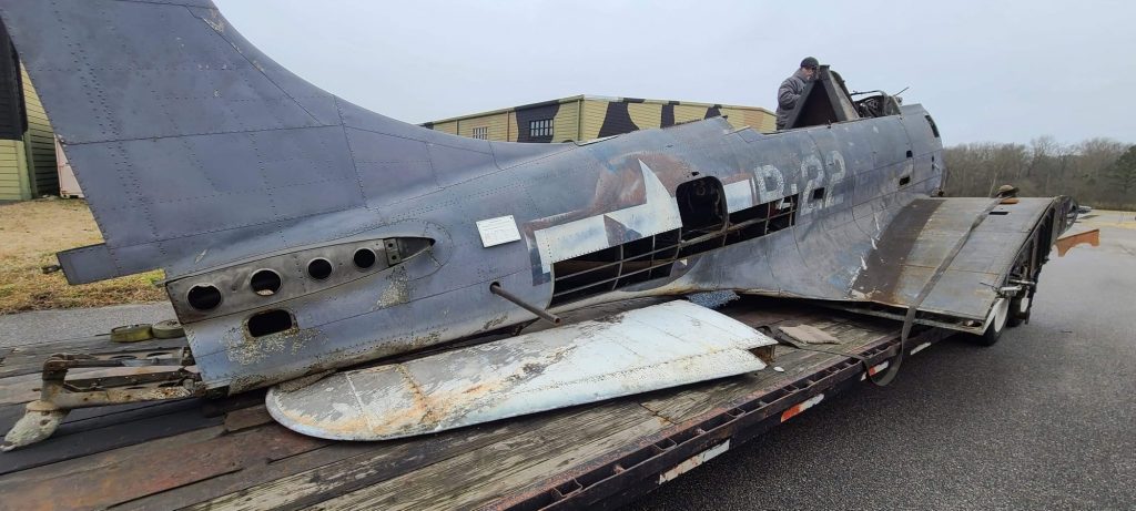 USS Lexington: An Inside Look at the Effort to Rescue Historic aircraft in the Pacific 11 SBD Dauntless Military Aviation Museum 2021