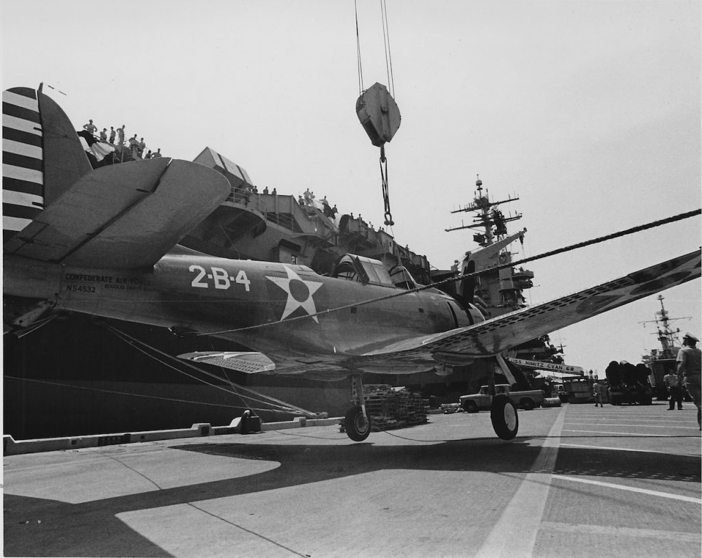 “You’re Flying a Ghost”: The Search for the True Identity of a Warbird 18 SBD Photos Navy base 0020