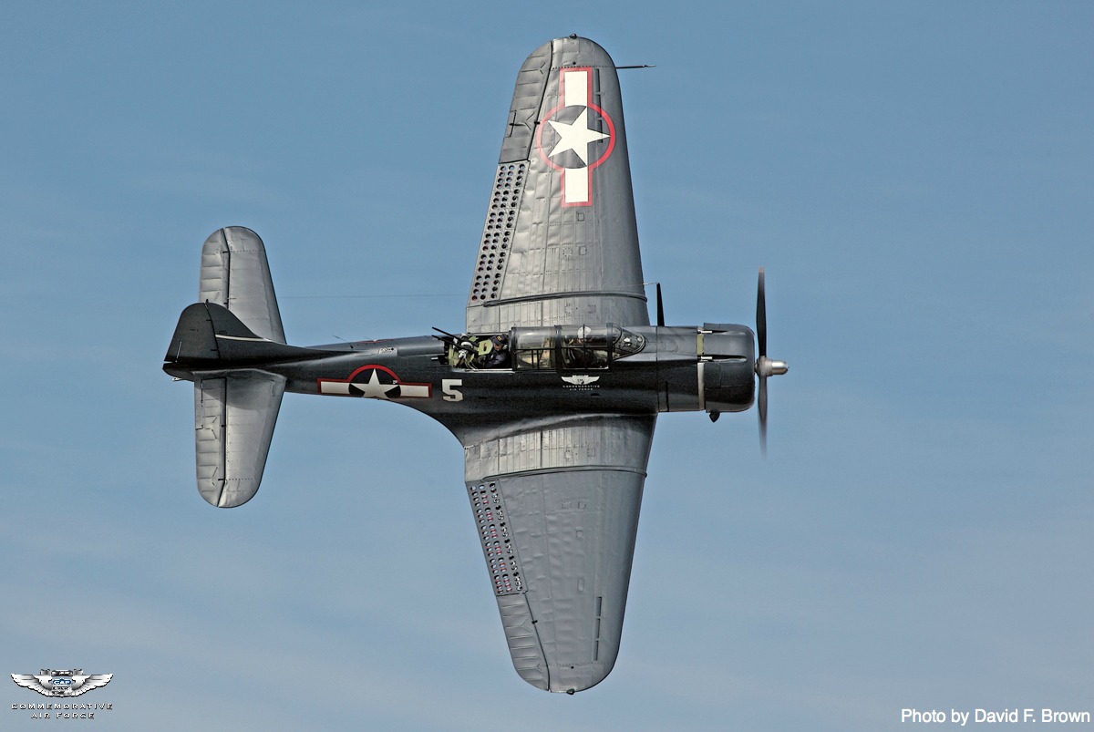 Today in Aviation History: First Douglas SBD Dauntless Delivered to the U.S. Navy 14 SBD Photo by David F. Brown WM 1