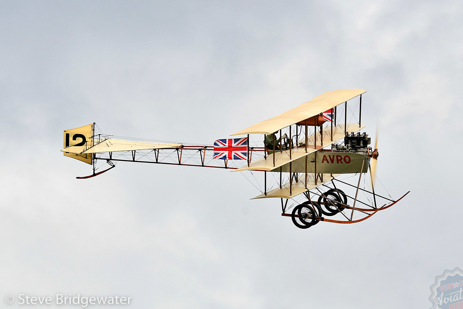 Fly Navy Display at Old Warden 49 SDB 2022 OW July Fly Navy Avro Triplane SDB 7696 1