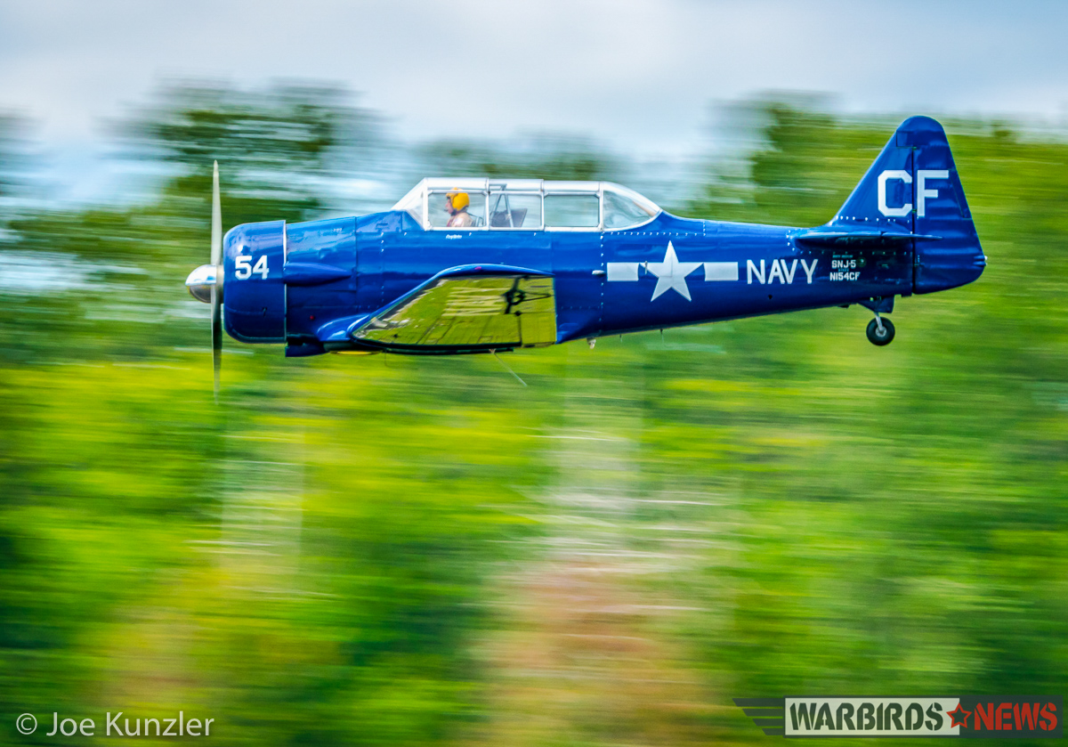 Heritage Flight Museum - July 2016 Fly Day Report 22 The SNJ strutting her stuff. (photo by Joe Kunzler)