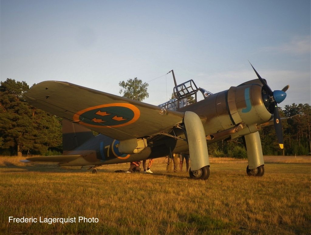 Restoring a SAAB B 17 Dive Bomber 14 Saab B17 Photo Frederic Lagerquist 1