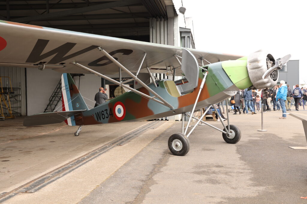Le Temps des Hélices - La Ferté Alais airshow 2024 46 Salmson cri cri R6 7635